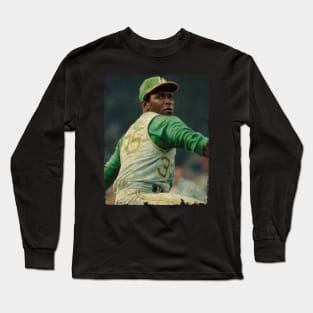 Vida Blue - Becomes The Youngest Player Ever To Win an MVP Award, 1971 Long Sleeve T-Shirt